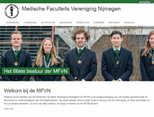 Tablet Screenshot of mfvn.nl